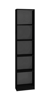 Regał LEMARI L40 - Czerń Mat