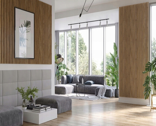 Lamele na płycie WALLDAY - 7 sztuk (moduł łączący) - 45,5 cm