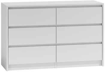 Komoda CHARLES P120 - Biel Mat