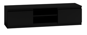 Szafka RTV BENDI 140CM - Czerń Mat