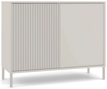 Komoda z Lamelami 103cm MISEL 2LG - Kaszmir