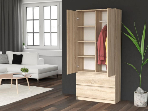 Szafa garderoba ORMAR - Dąb Sonoma