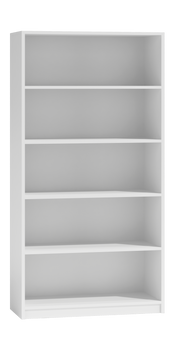 Regał LEMARI L80 - Biel Mat