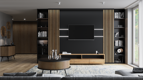 Lamele na płycie WALLDAY - 7 sztuk (moduł łączący) - 45,5 cm