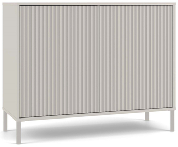 Komoda z Lamelami 103cm MISEL 2L - Kaszmir