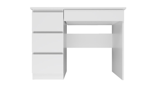 Biurko komputerowe DEVO D2 LEWE - Biel Mat